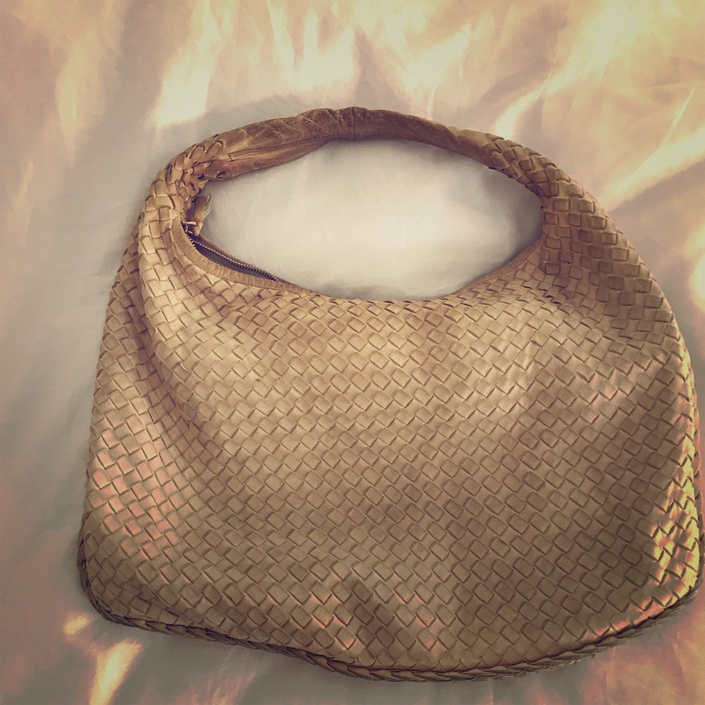 Bottega Veneta Woven Hobo Bag- Large